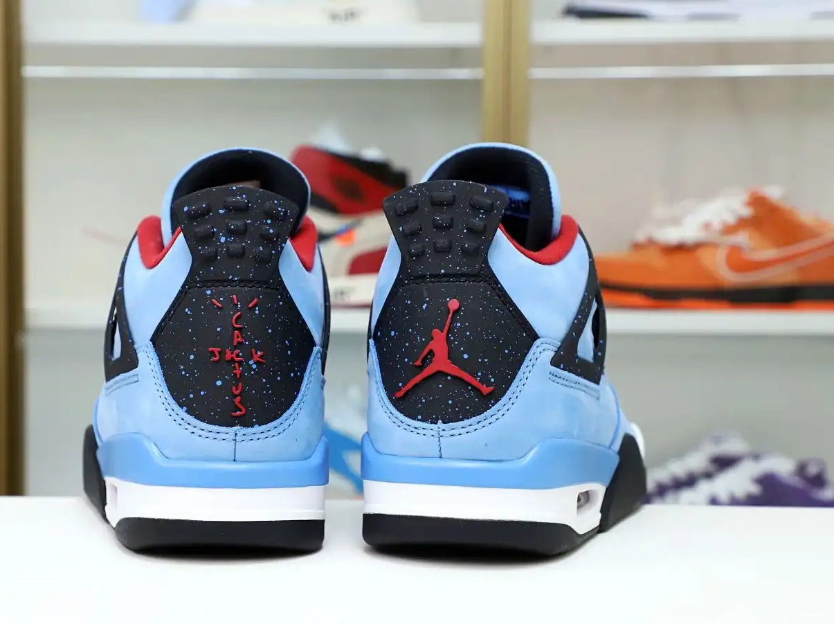 TRAVIS SCOTT JORDAN & JACK' 4 AIR FRIENDS X FAMILY 'CACTUS RETRO 0630